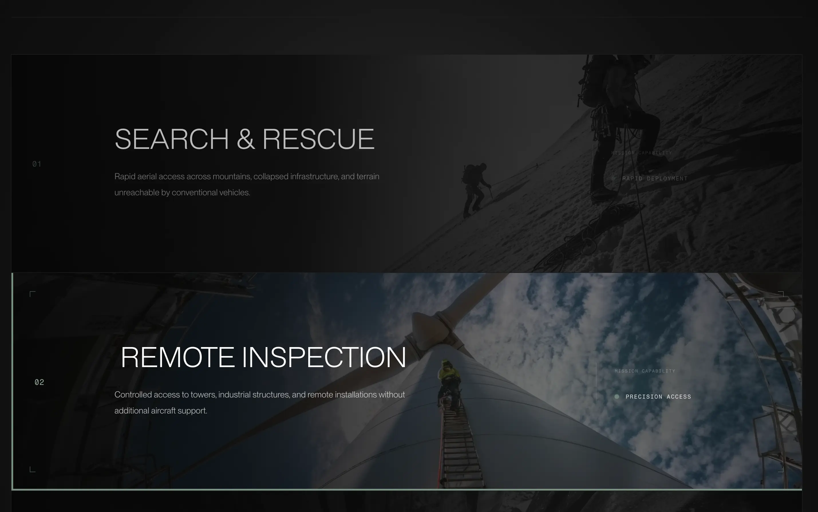 Flight System Landing Page — preview 3