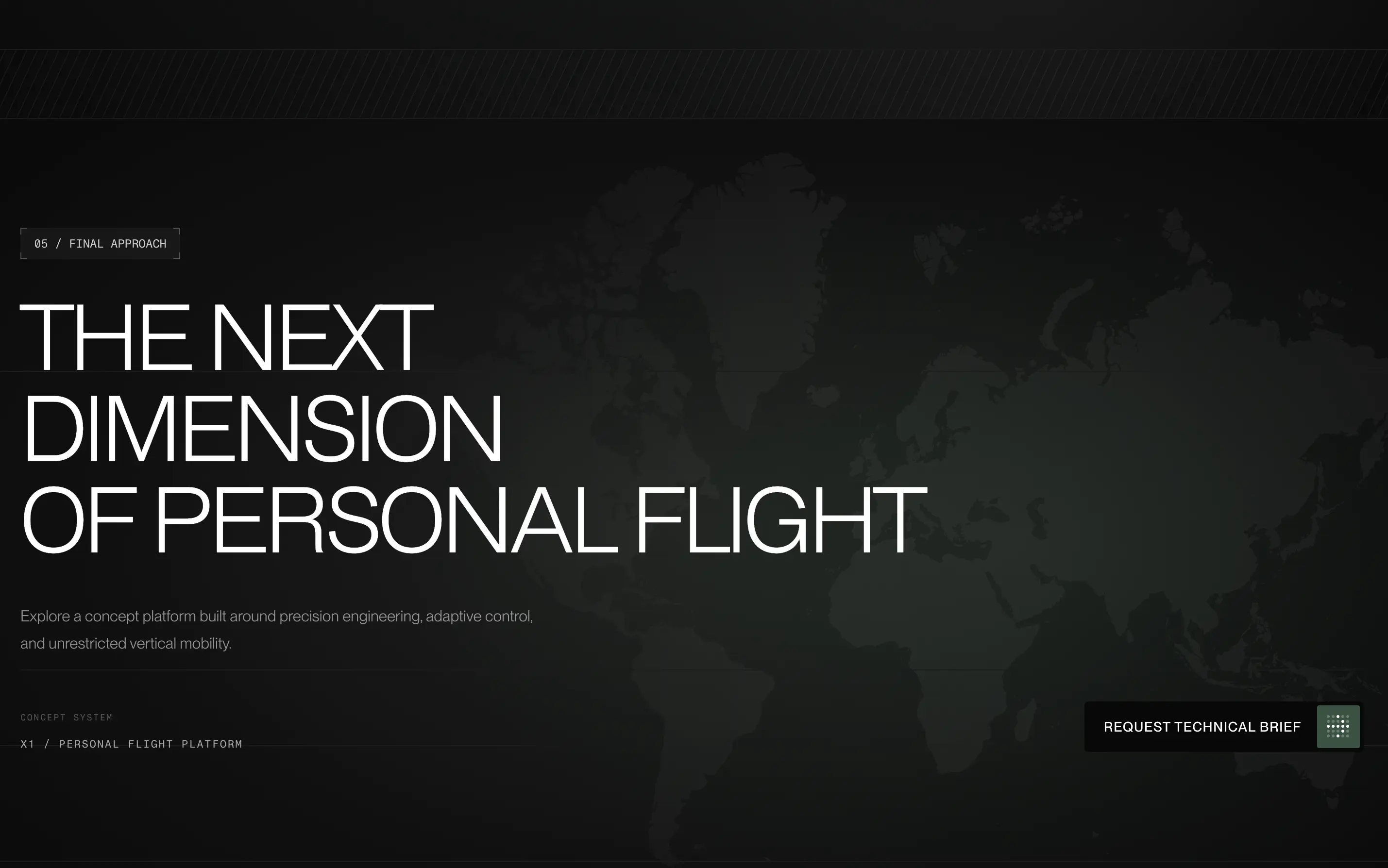Flight System Landing Page — preview 4