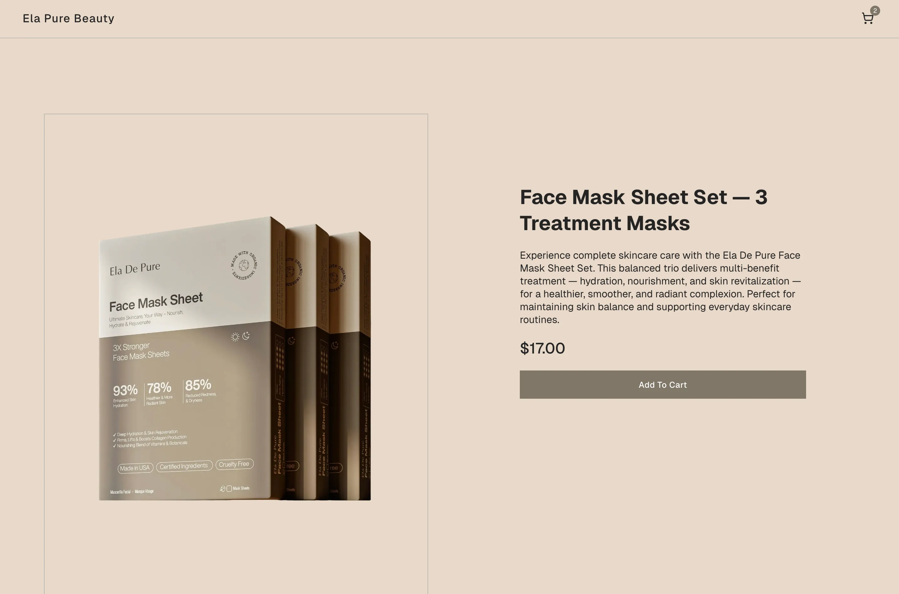 E-commerce Storefront — preview 2