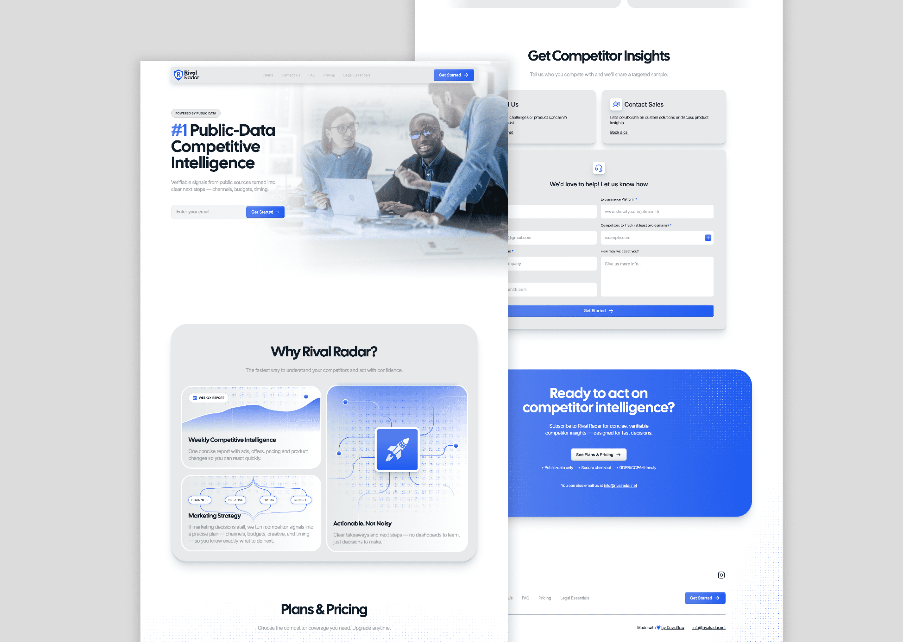 Saas Product Website
